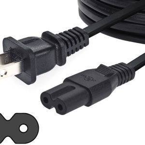 Câble d'alimentation IEC C7 - 2 brins, non polarisé