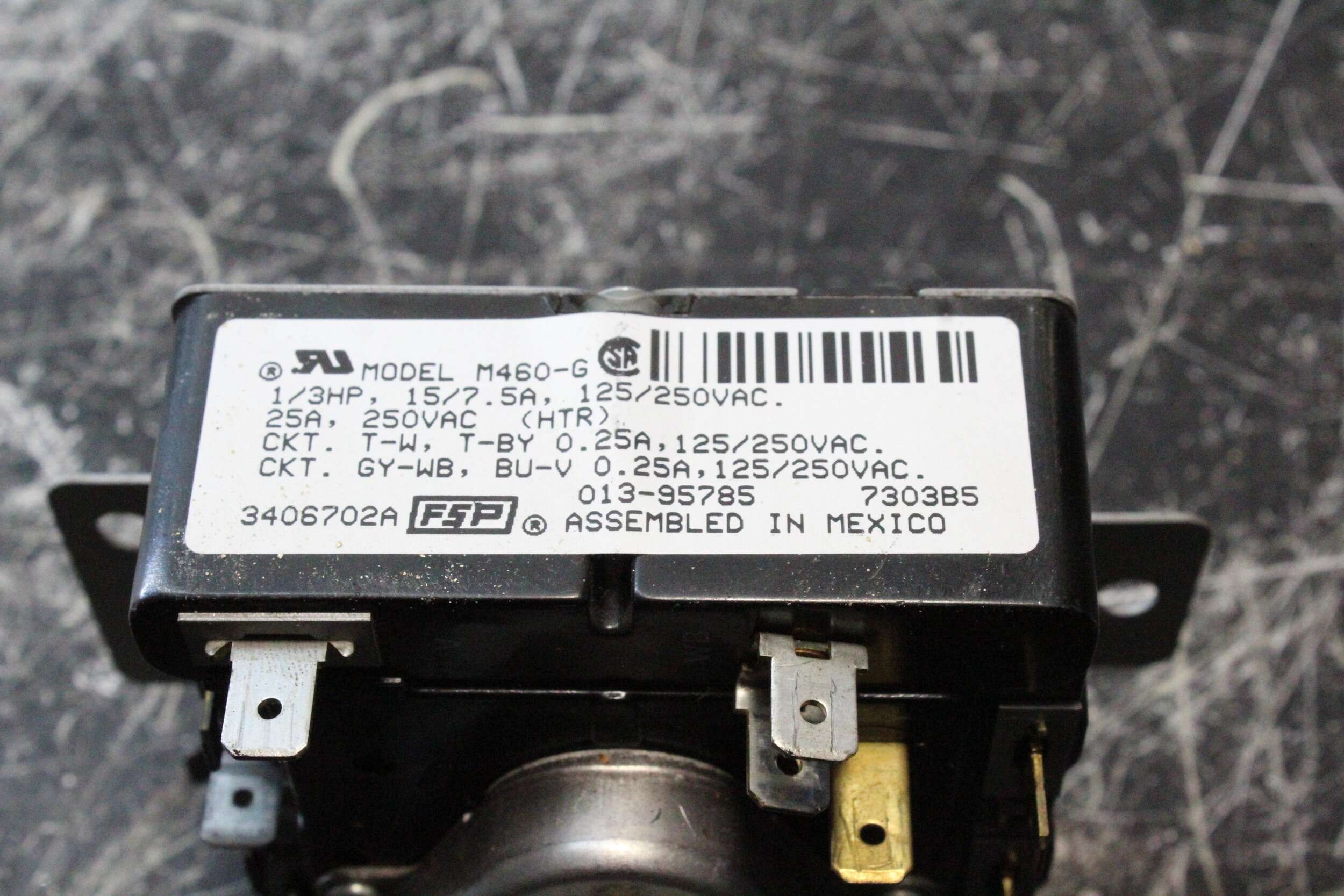 Dryer Timer Model M460G 3406702A