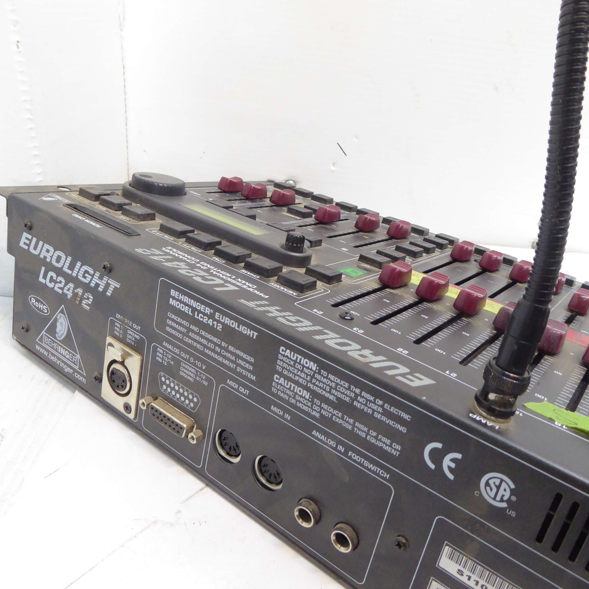Behringer Eurolight LC2412 Channel DMX Lighting Console