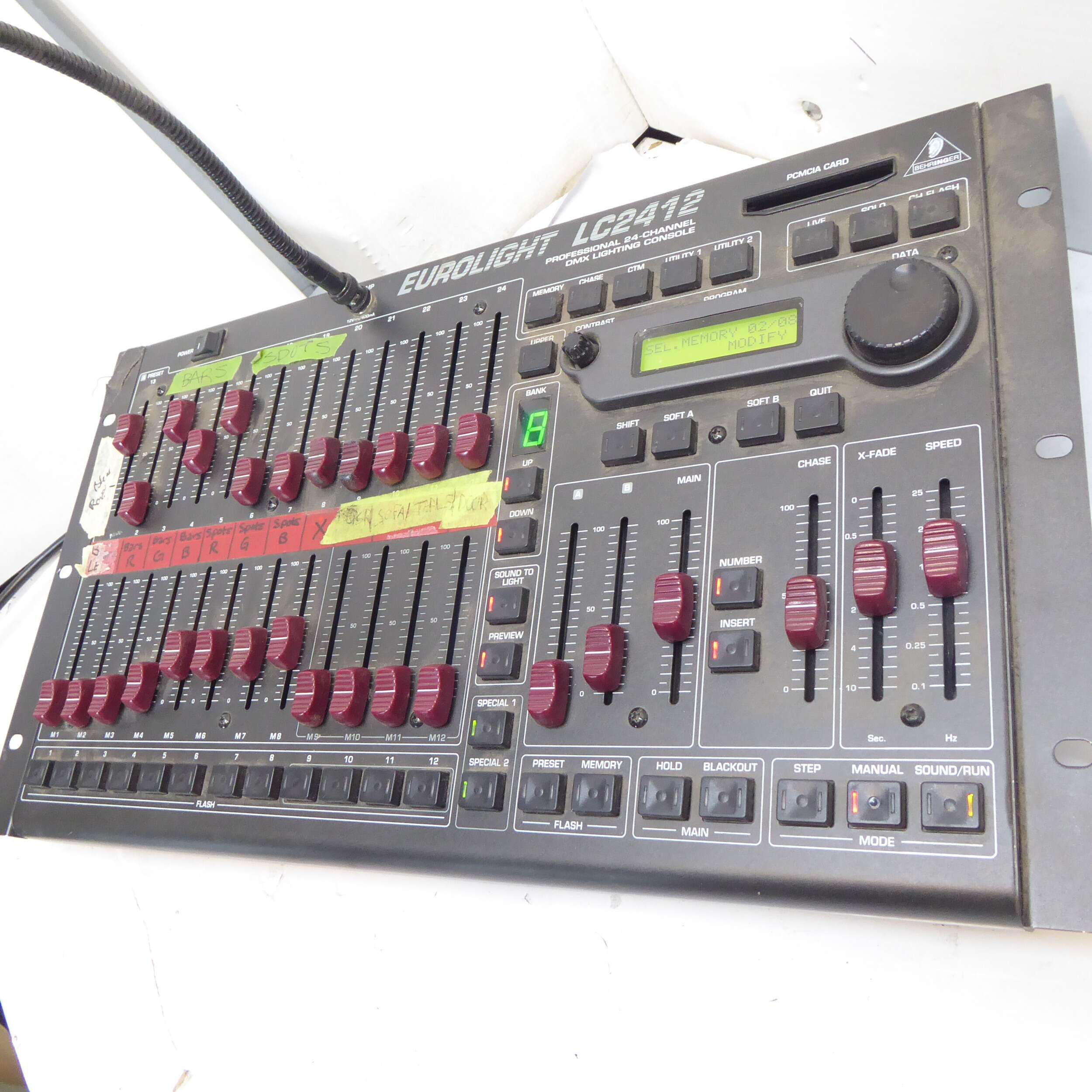 Behringer Eurolight LC2412 Channel DMX Lighting Console