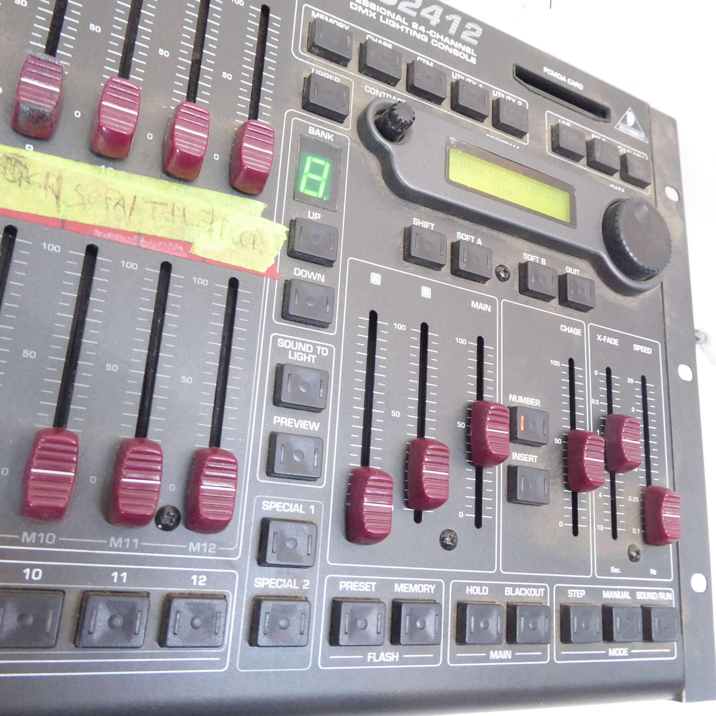 Behringer Eurolight LC2412 Channel DMX Lighting Console