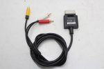 Genuine XBOX 360 Composite AV Cable Audio Video - Tested Working