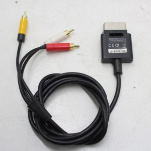 Genuine XBOX 360 Composite AV Cable Audio Video - Tested Working