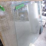 Verre de forme carre  48″ x 36″ x 5mm/ square shaped glass