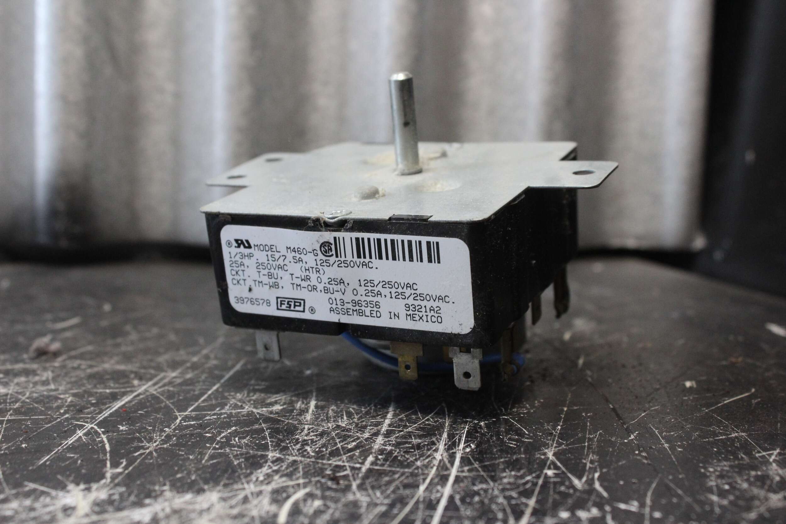 Kenmore Dryer Timer Model M460G 3976578