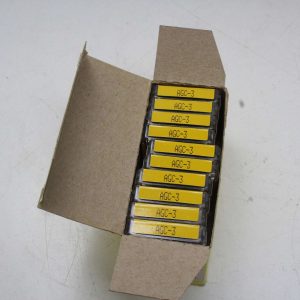 Bussmann AGC-3 3 Amp 50x Count Glass Tube Fuses