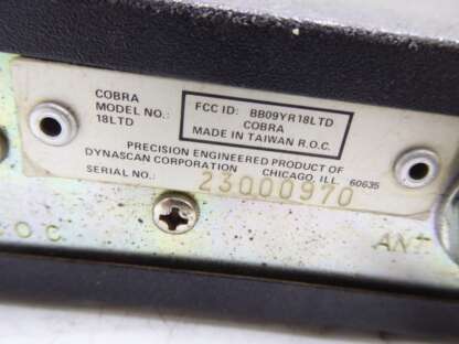 Cobra 18 LTD Vintage Radio (sans tester) – Image 6