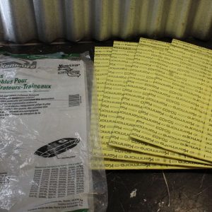 4 sacs jetables pour aspirateur traîneau KENMORE