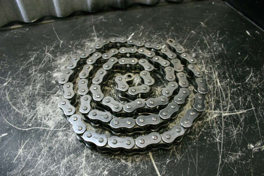 Chaîne en acier 60'' de long x 1'' de large (Made in Japan) pour projet DIY / Steampunk / Industriel