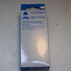 Cartouche d'encre Moustache Cyan - Compatible Canon Pixma - MIC-CLI-251XLC