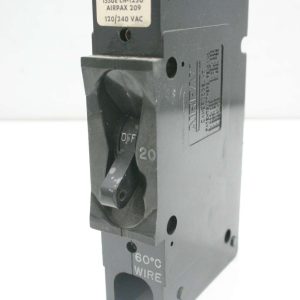 AIRPAX 209 Circuit Breaker 120/240 VAC Issue 12-30 209-1-21305-3