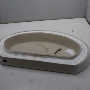 Couvert de cuve de toilette en porcelaine 16-1/4″ x 8-1/4″