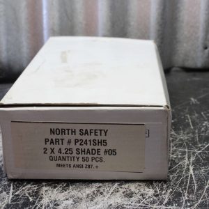 North Safety Heat Treated Glass Filter Plate # P241SH5 PK 50