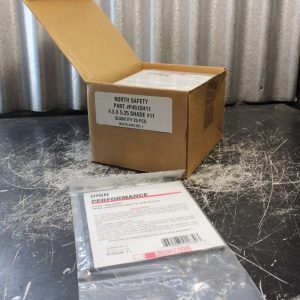 North Safety Glasses / Lens # P451SH11 4-1/2'' x 5-1/4'' / PK 25 / SHADE 11