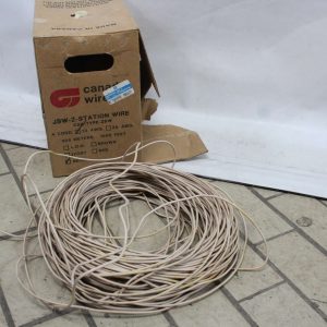 Rouleau de câble JSW-Z-Station 22AWG beige