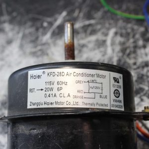 Haier Room Air Conditioner Model HWF05XCJ Fan Motor # KDF-28D