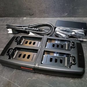 99EX-QC Honeywell Mobile Computer Base 4x Batteries Charger with Power Supply