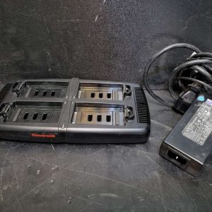 99EX-QC Honeywell Mobile Computer Base 4x Batteries Charger with power supply