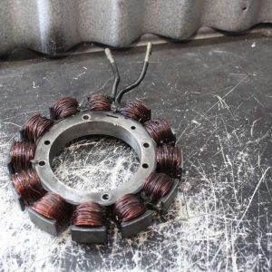 Stator / Rotor / Engrenage / Gear en acier et cuivre 5'' x 1-1/4'' pour projet DIY / Steampunk