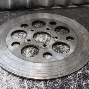 Engrenage / gear en acier 11-1/2'' x 3/16'' pour projet DIY / Steampunk / Industriel