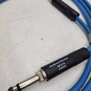 Patch Cord Neutrik NP3TB - Bantam Jack TRS (6')