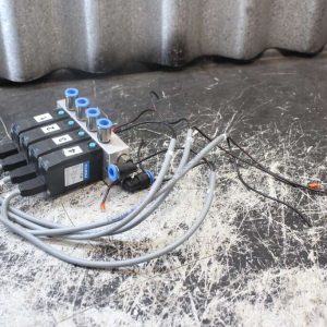 FESTO Valve Manifold # PRMY-3 M5-4 with 4 pcs Solenoid Valve # MYH-3-0,9-LED