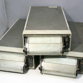 Lot de 3 Télécripteurs / Enregistreuses graphiques Hewlett Packard HP 7143A NON-TESTÉ