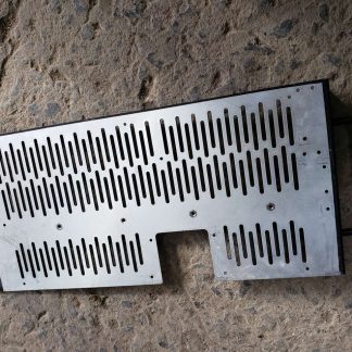 Plaque - grille en aluminium 8'' x 19''