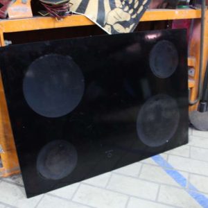 Dessus en vitrocéramique pour four 31'' x 22'' (JUSTE LE VERRE)
