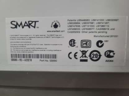 Tableau interactif - SMART Board 680 65" x 48" – Image 5