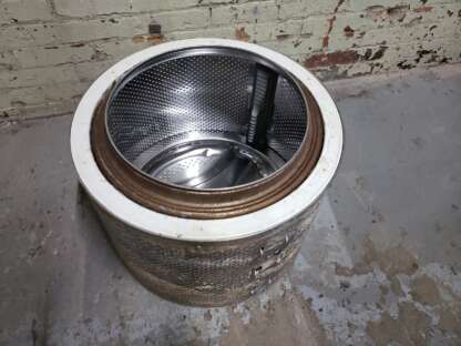 Cuve de laveuse - pit a feu 23''x17''