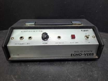 Lafayette solid state Echo-Verb vintage delay reverb - Image 2