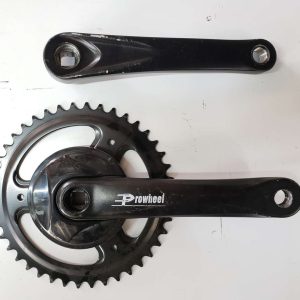 Pédalier vélo 42t aluminium - square taper - 170mm