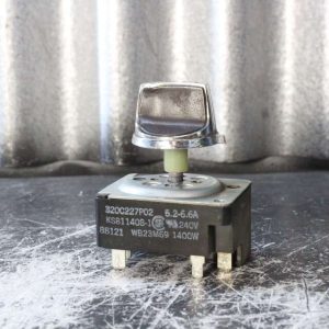 Infinite Switch # 320C227P02 KS811408-1 (5.2-6.6A) with Knob