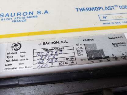 J Sauron S.A. Thermoplast Innogaz control box - Electrofusion - Image 5