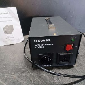 Seyas convertisseur de voltage VT-2000 in 110-120 out 220-240 max 2000 watts