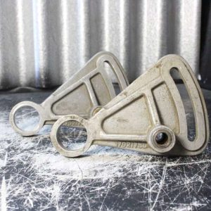 2 fittings (5''de long) en aluminium pour déco industrielle