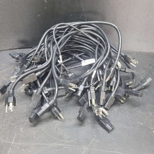 30 x lot  of Server room IEC cable 2 FT 3C x 14AWG x 105  centigrades