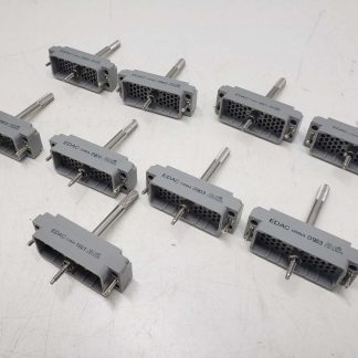 Lot of 9 EDAC connectors (0903, 1021)