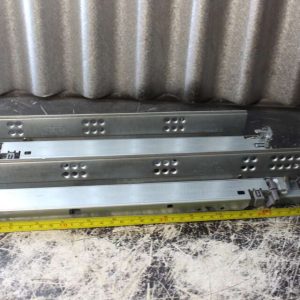 Paire de coulisses de tiroir 14" à 26"