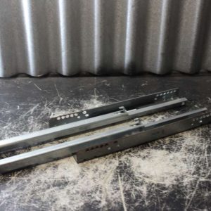Paire de coulisses de tiroir 11" à 16"