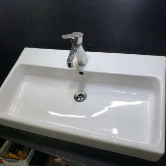 Lavabo salle de bain dessus de comptoir rectangulaire 29″ x 16 1/2″ x 5″