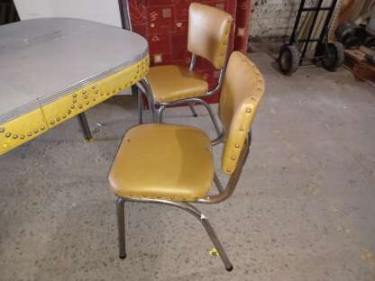 Table de cuisine vintage en formica 1950 – Image 3