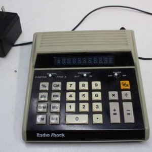Radio Shack Vintage 1978 Portable Desktop Calculator EC-2001 65-660