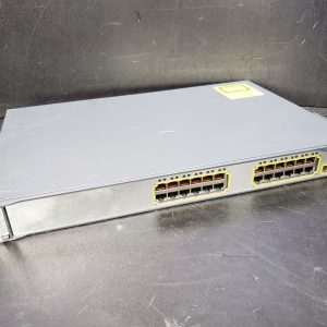 CISCO Catalyst 3750 PoE-24 with rack brackets