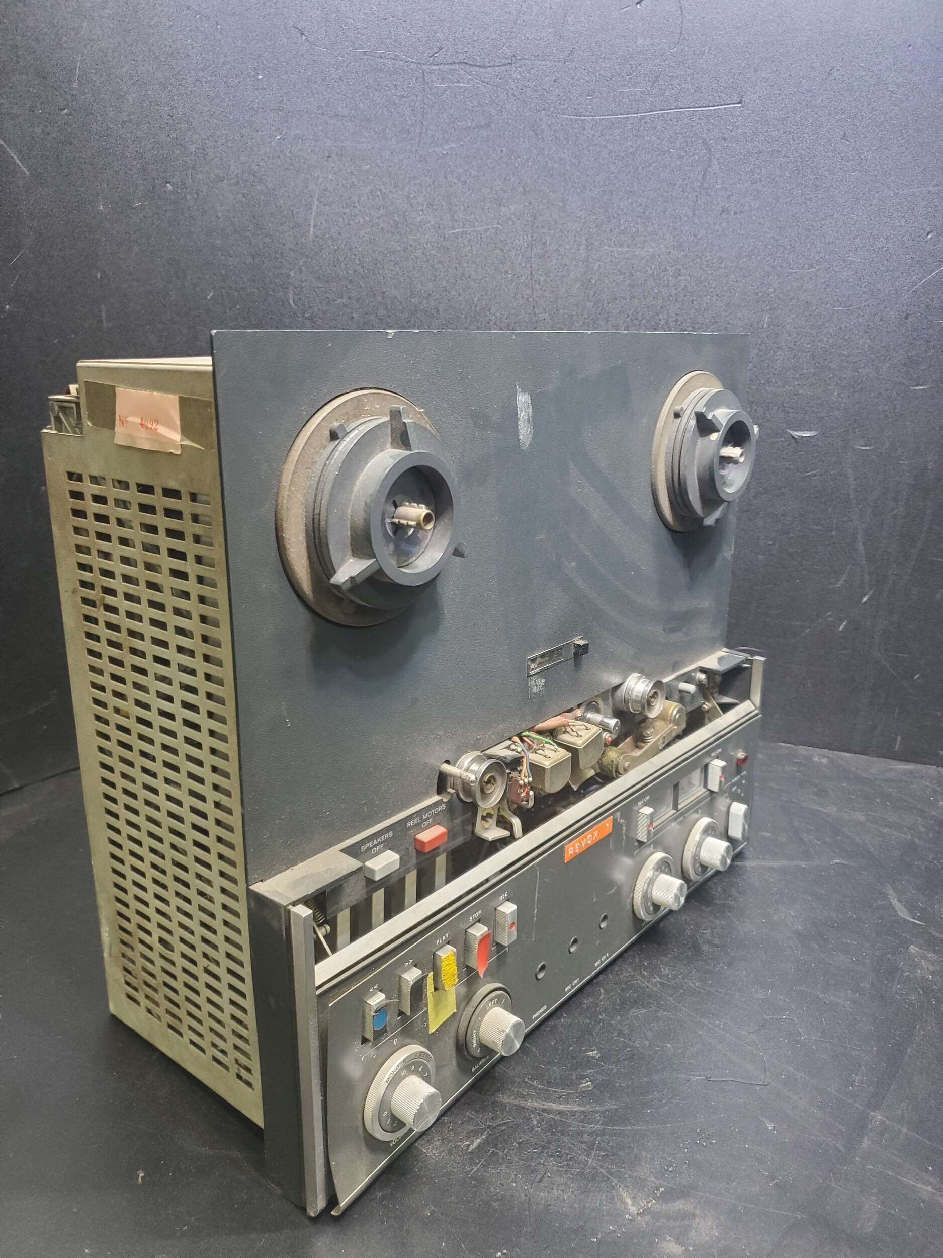 Coffret En Bois Pour Magnétophone REVOX A77 – Occasion