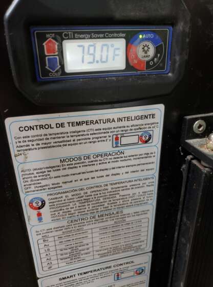 Réfrigérateur présentoir NON-FONCTIONNEL (commercial - restaurant Deli Merchandiser TEM100) – Image 7