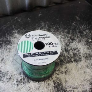 Southwire 14-AWG Stranded Green Copper THHN Wire 100ft