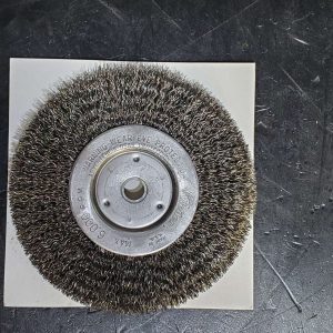 Lot of 3 Weiler 01075 6 in Narrow Crimped Wire Wheel