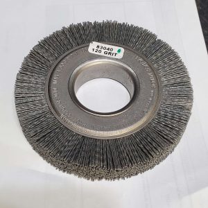 Weiler 83040 6" Crimped Filament Nylox Wheel, .040/120SC Fill, 2" Arbor Hole